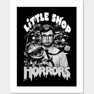 Little Shop Of Horrors, Classic Horror, (Black & White) Posters and Art